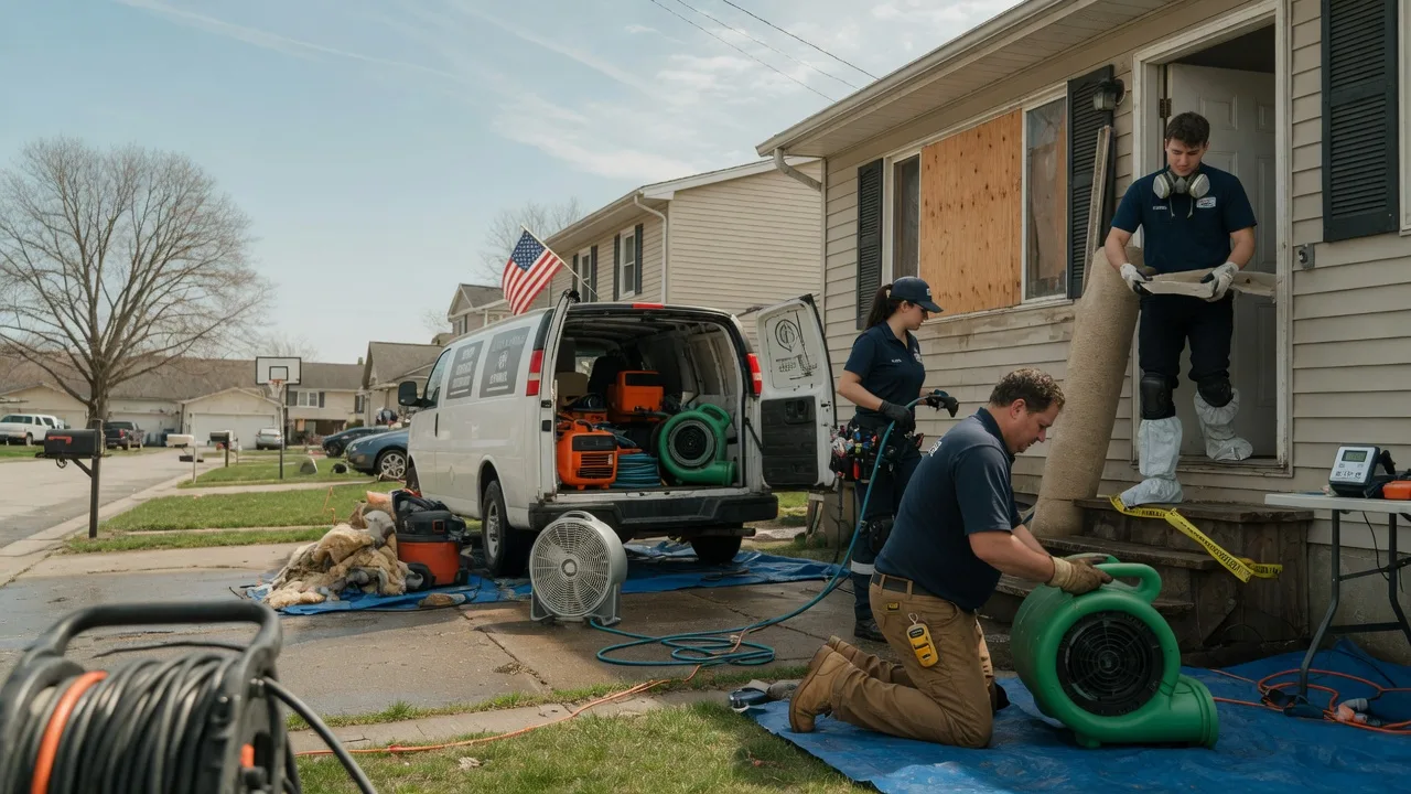 Water Damage Restoration in Luana, IA near me